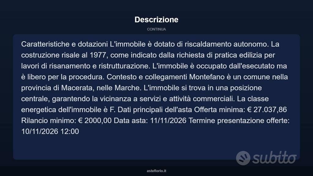 Appartamento – Montecassiano, Sant'Egidio - Vista 4