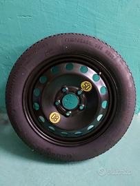 Ruotino scorta raggio da 16 BMW 