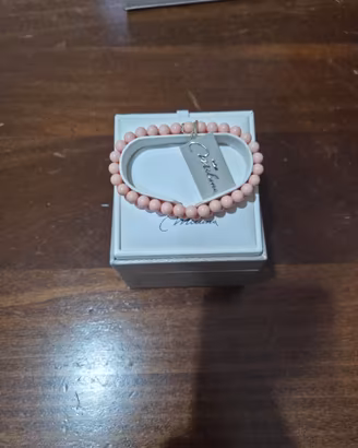 Bracciale Miluna Perle Corallo Rosa