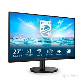 NUOVO PHILIPS 275V8 MONITOR  27 " QHD, 2560 x 1440