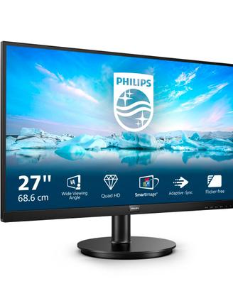 NUOVO PHILIPS 275V8 MONITOR  27 " QHD, 2560 x 1440