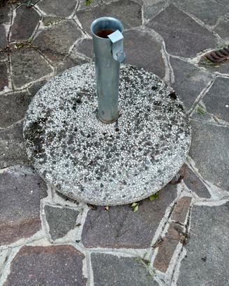 Base per ombrellone da giardino in cemento