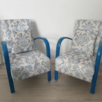 Coppia poltrone anni '40 in stile Shabby Chic