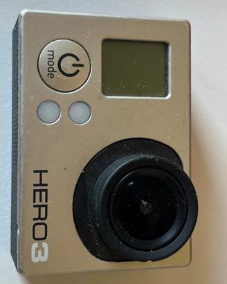 Action cam GoPro Hero 3 silver