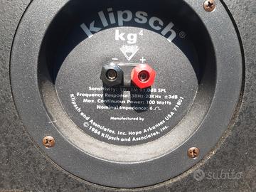  cassa klipsch KG4 