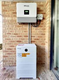 Kit 10kw accumulo litio 6kw fotovoltaico ad isola