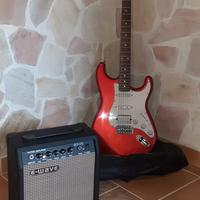Chitarra elettrica Jmforest+amplificatore 