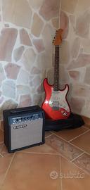 Chitarra elettrica Jmforest+amplificatore 