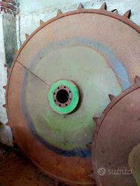 Ruotine in ferro x trattore