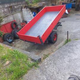 Rimorchio agricolo Mattedi 45 q.li