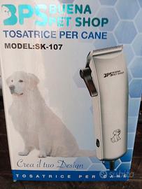 tosatrice per cani