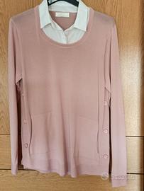 Maglia donna rosa Lin viscosa  tg.M/L