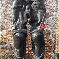 pantaloni moto 48 dainese pelle