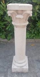 Colonna ornamentale cemento