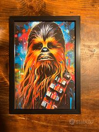 Quadro da parete/tavolo Chewbacca Star Wars