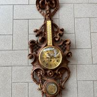 Orologio barometro a muro