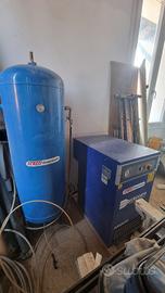 Cnc verticale + compressore a Vite + 500lt