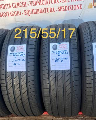GOMME 215/55/17 NUOVE E USATE