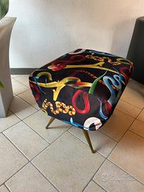 Pouf Seletti Snakes design Cattelan Ferrari