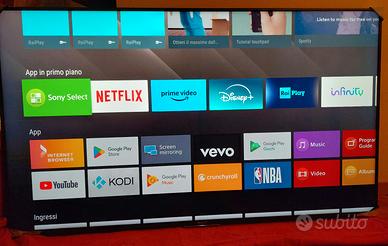 Sony Bravia 65" 4K ULTRA HD ANDROID TV 3D