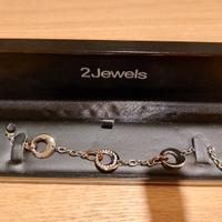 bracciale acciaio 2 Jewels