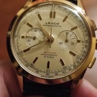 Orologio Lanco Cronografo Oro 18k