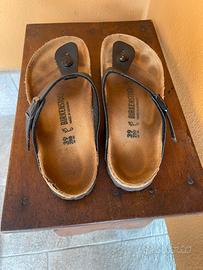 BIRKENSTOCK Gizeh Birko-Flor - Black 39