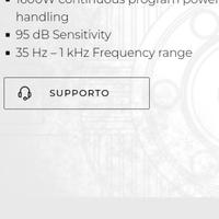 woofer rcf diametro 38 