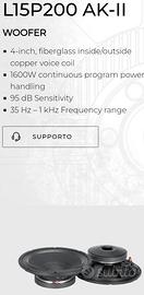 woofer rcf diametro 38 