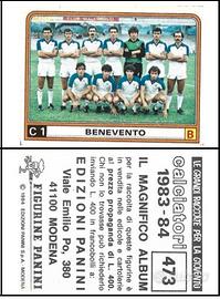 Figurina benevento calcio 1983-1984