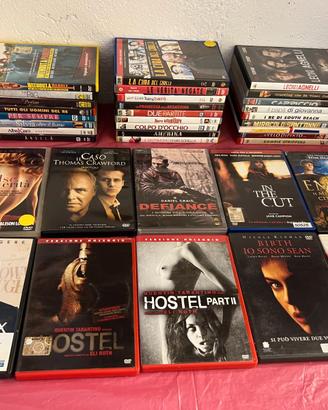 Lotto C 1 - DVD oltre 35 - Horror & Thriller ecc.