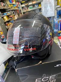 Casco Moto JFM Nero/Bianco