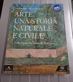 Libro "Arte. Una storia naturale e civile." vol. 1