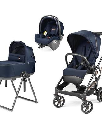 Nuovo - Trio PegPerego Vivace Blue Shine