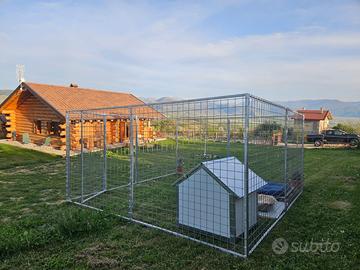 Box per cani professionali zincati-su misura-modul