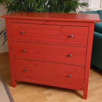 Cassettiera HEMNES ROSSA 108x96 smontata