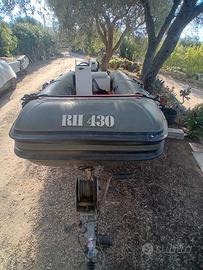 Gommone novamarine 430 con motore jonson 25c