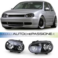 Coppia fanali neri per VW Golf 4 97-03