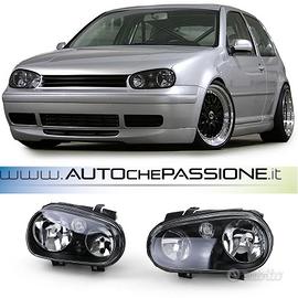 Coppia fanali neri per VW Golf 4 97-03