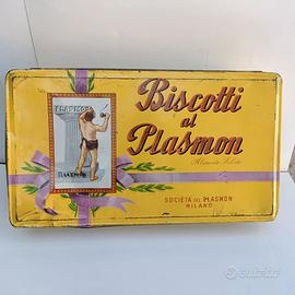 Scatola Biscotti al Plasmon Vintage anni '60/'70
