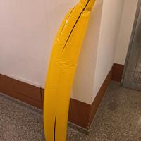 banana gonfiabile materassino