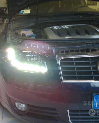 Fari Anteriori Audi A3 8p DAYLINE NERI CROMO