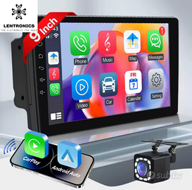 AUTORADIO 9″ - 2DIN - TouchIPS HD - Retrocamera