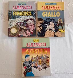 3 Almanacchi Bonelli Editore 1993/94 Prime Uscite