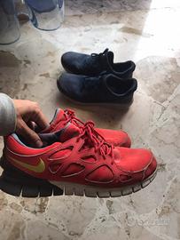 Scape nike taglia 45.5 (rosse) 46 (blu)