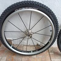 Ruote sedia a rotelle spinergy off road