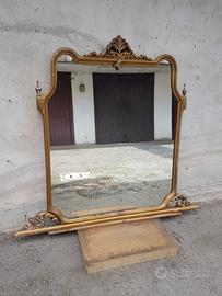 Specchio cornice oro stile barocco