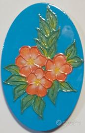 Dipinto in acrilico su tela.