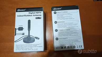 Antenna TV portatile amplificata