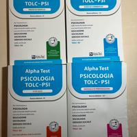 Kit completo Alpha Test Psicologia TOLC‑PSI dic.22